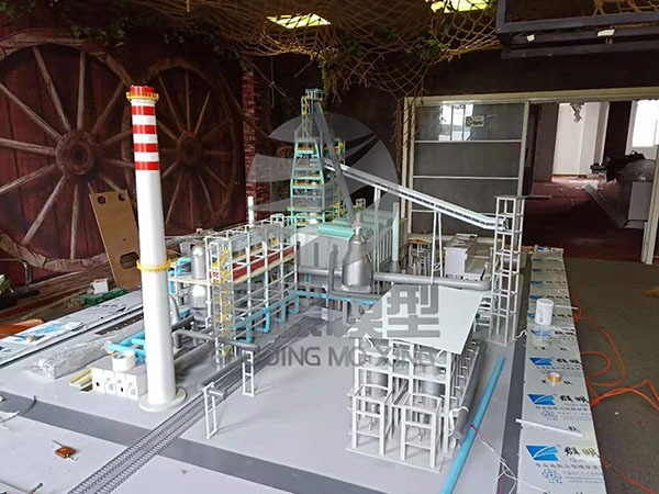 广饶县工业模型
