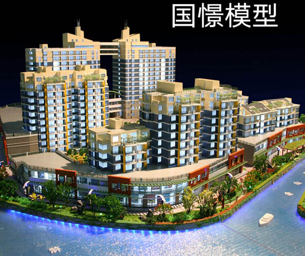 广饶县建筑模型