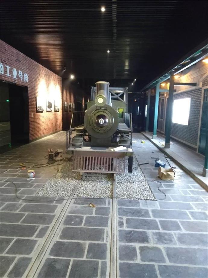 广饶县蒸汽火车模型